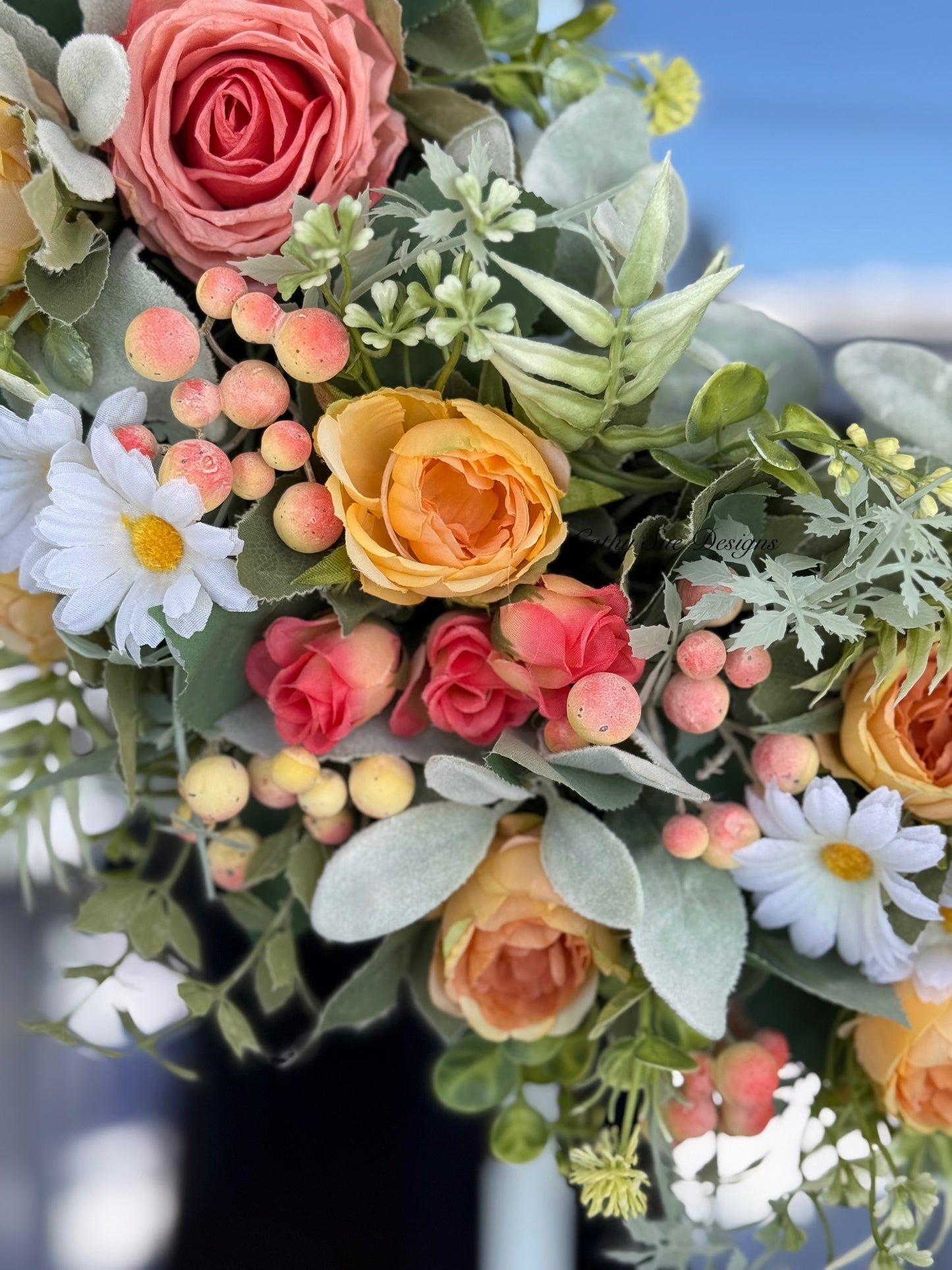 Spring/Summer Floral Wreath