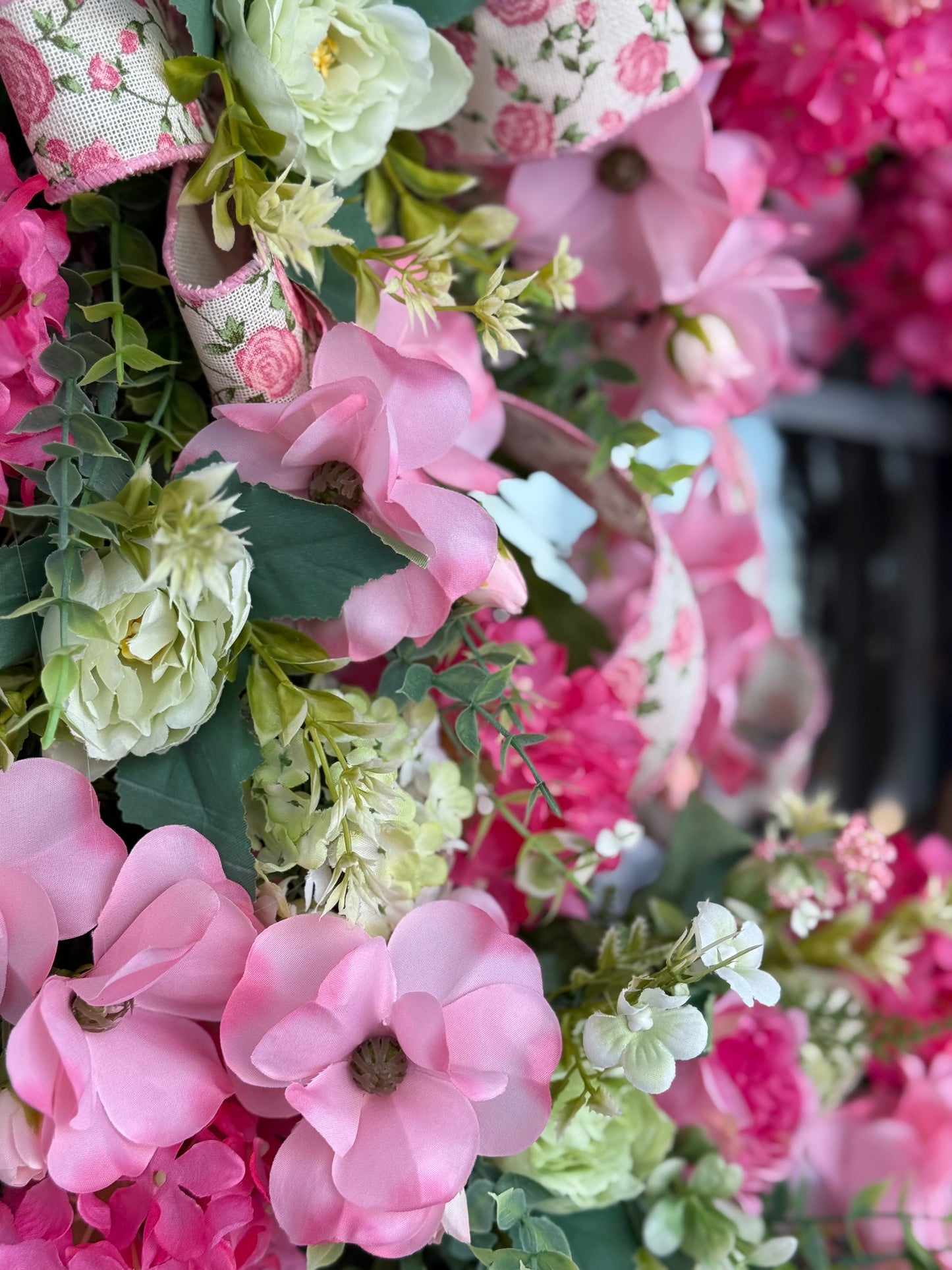 Beautiful Floral Grapevine