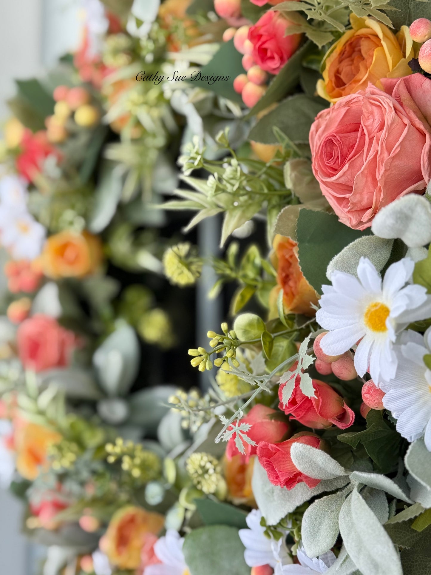 Spring/Summer Floral Wreath