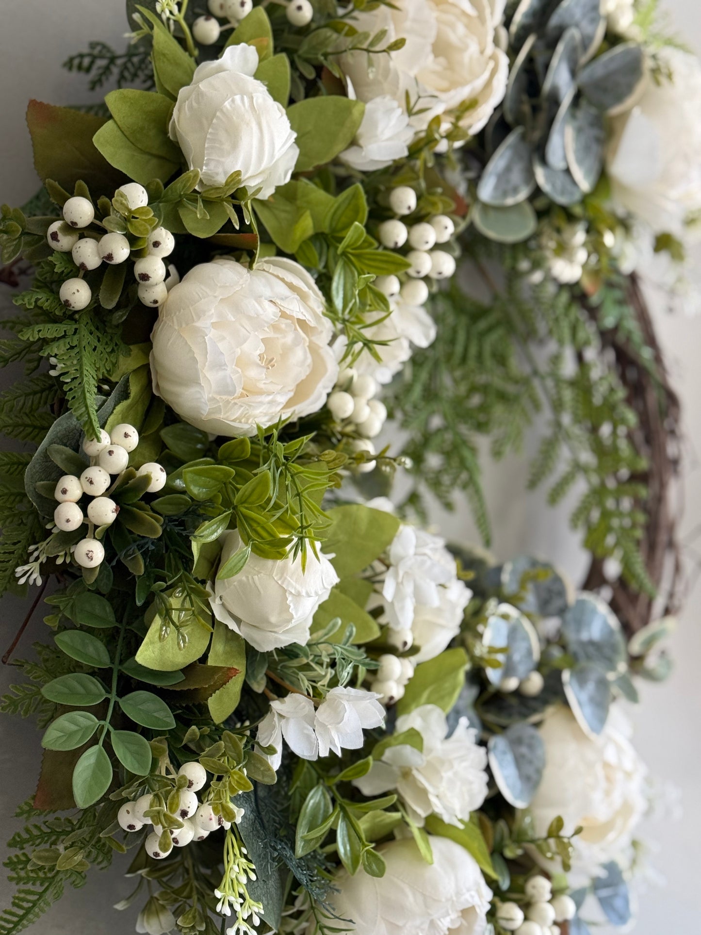 Neutral Grapevine Wreath