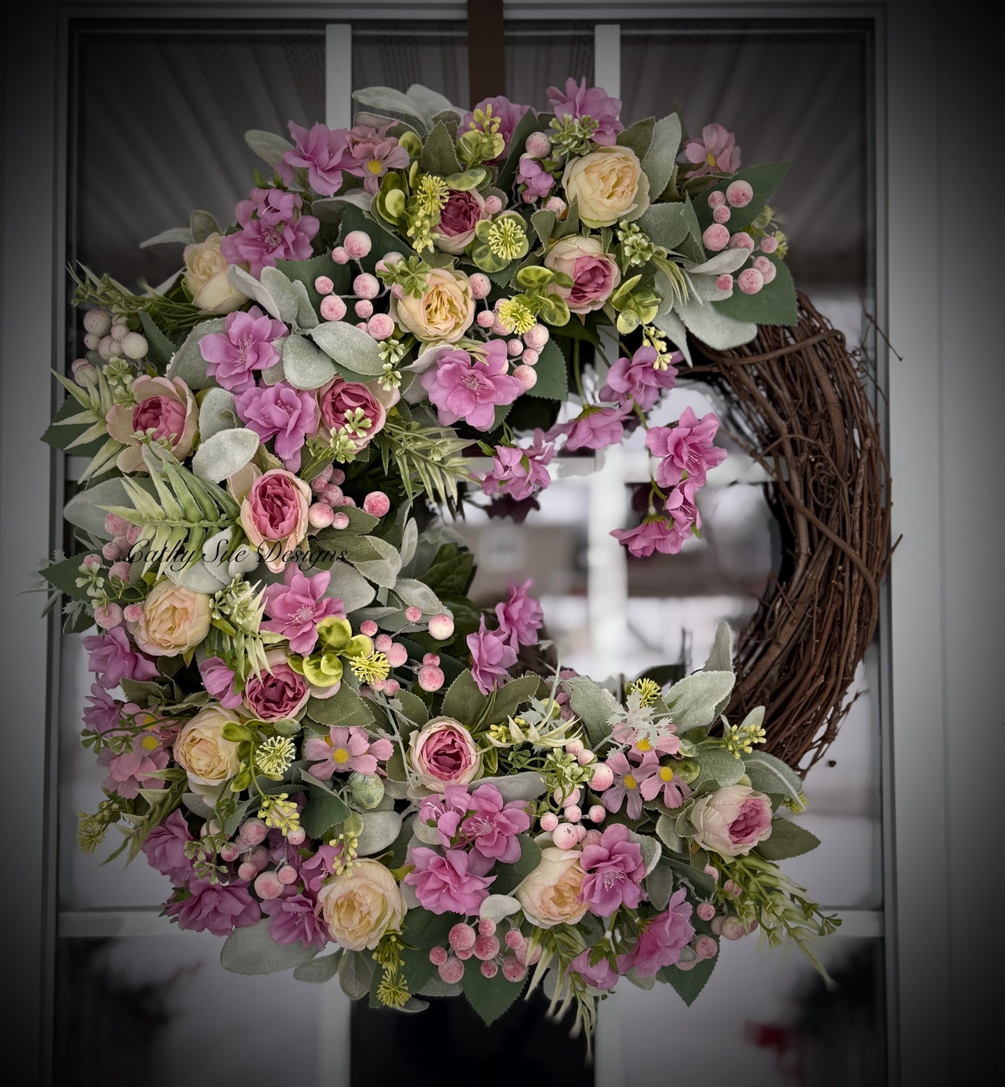 Spring/Summer Grapevine Wreath