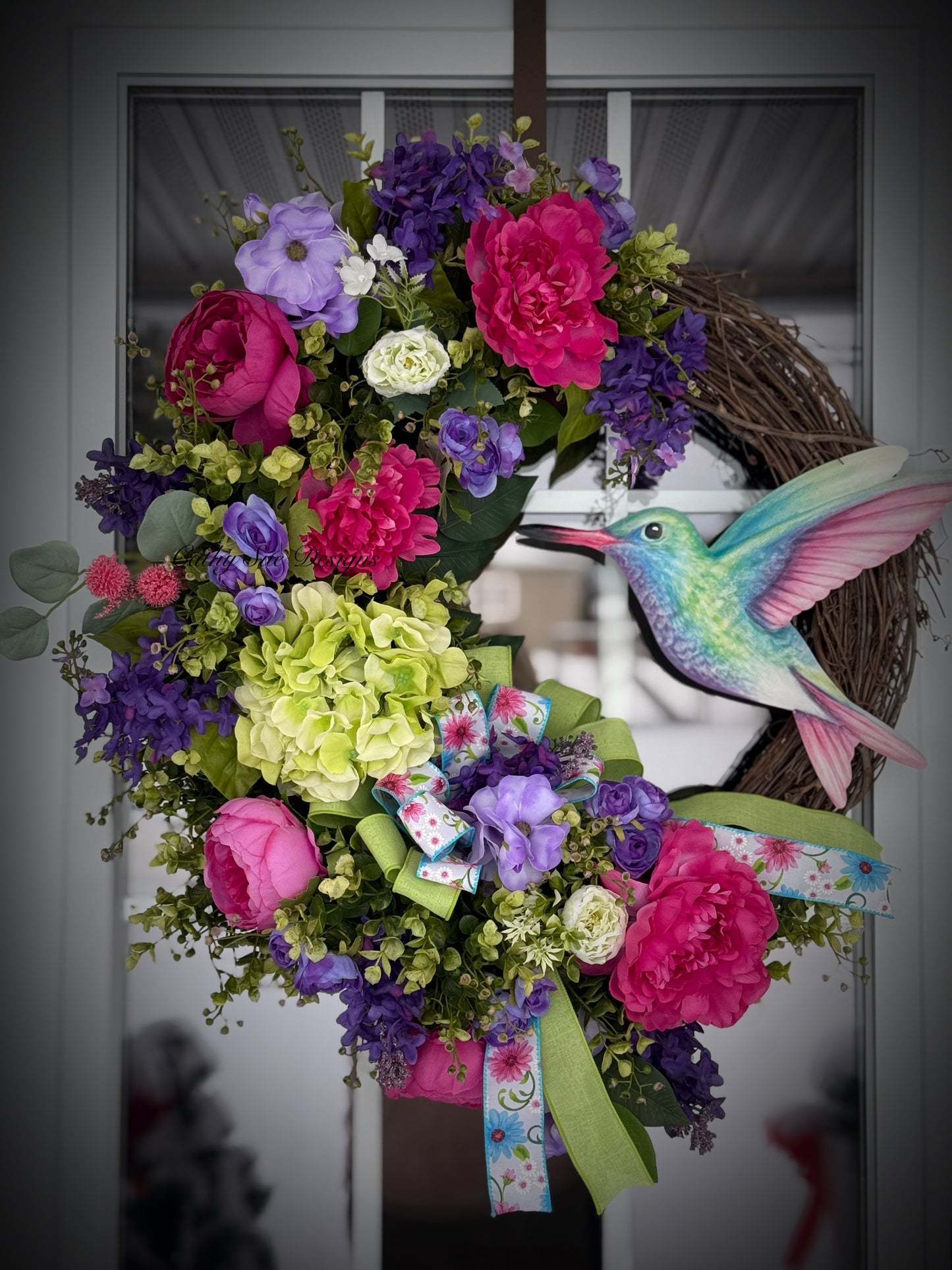 Hummingbird Wreath