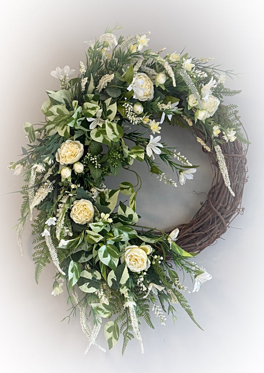 Neutral Grapevine Wreath