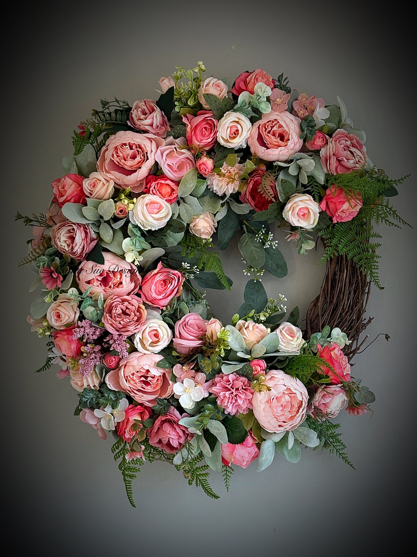 Spring/Summer Floral Grapevine