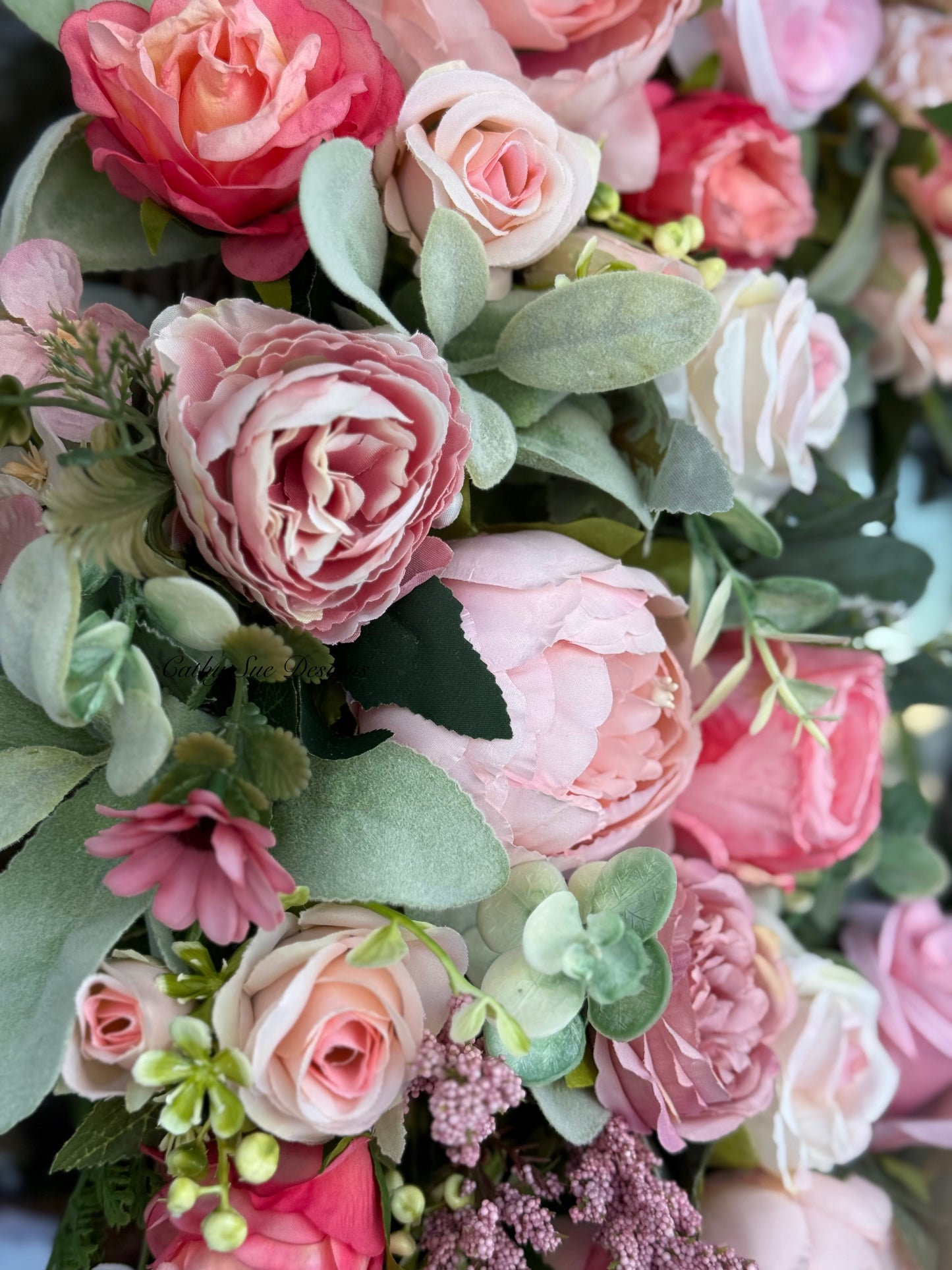 Spring/Summer Floral Grapevine