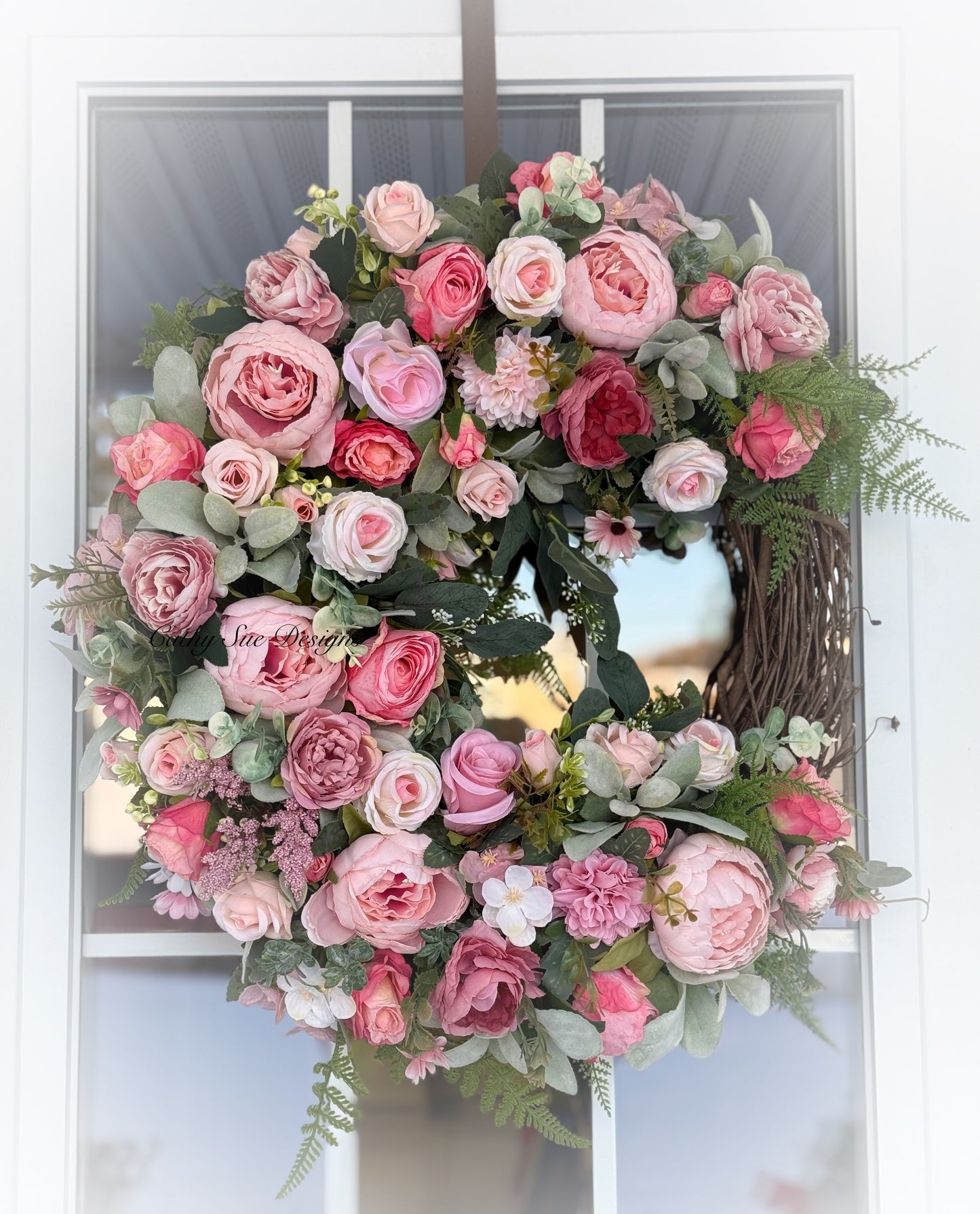 Spring/Summer Floral Grapevine