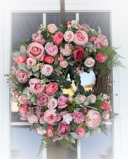 Spring/Summer Floral Grapevine