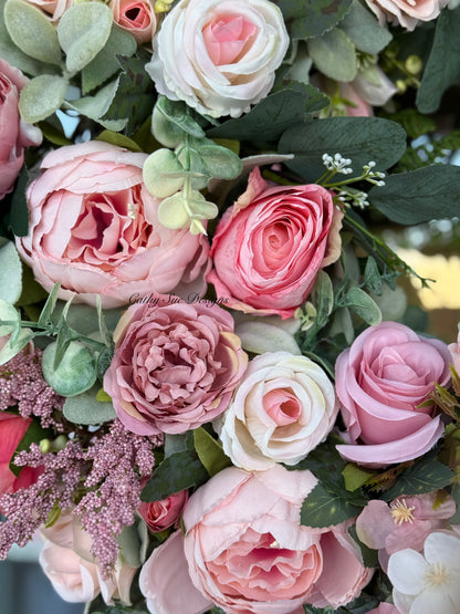 Spring/Summer Floral Grapevine