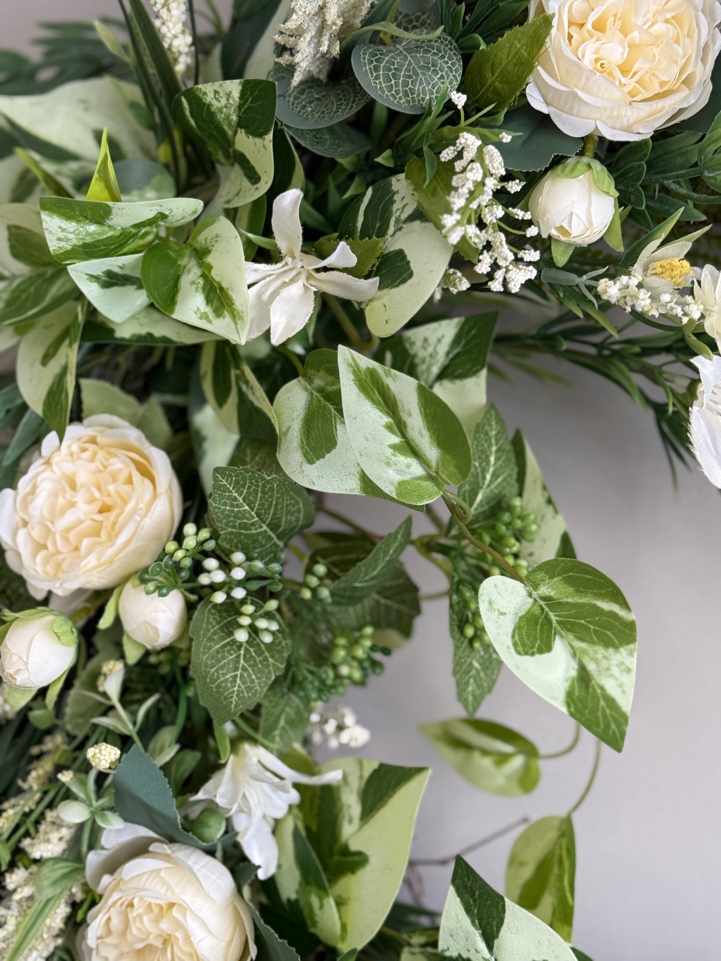 Neutral Grapevine Wreath