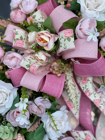 Beautiful Floral Grapevine